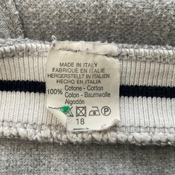 Brandy Melville Side Stripe Sweatpants Joggers Sz S Light Gray Lounge Girly Vibe - Picture 11 of 11